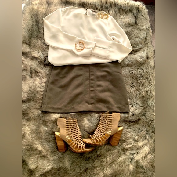 Dolce Vita Shoes - Dolce Vita tan gladiator style high heels size 8.5